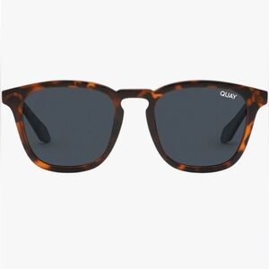 Quay Australia Jackpot Unisex Polarized Tortoise Sunglasses - LIKE NEW